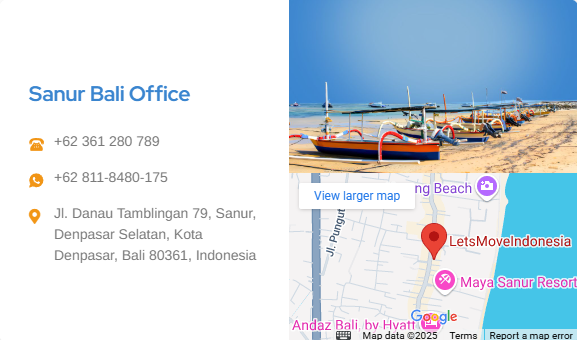Work with The Number One Property Agent for Bali Real Estate: Lets Move Group in Sanur