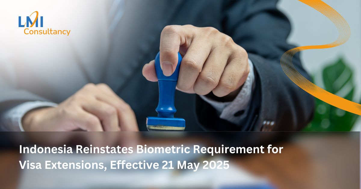 Indonesia Reinforces Immigration Oversight with New Biometric Requirements for Visa Extensions